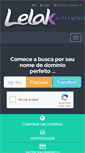 Mobile Screenshot of cliente.lelak.com.br